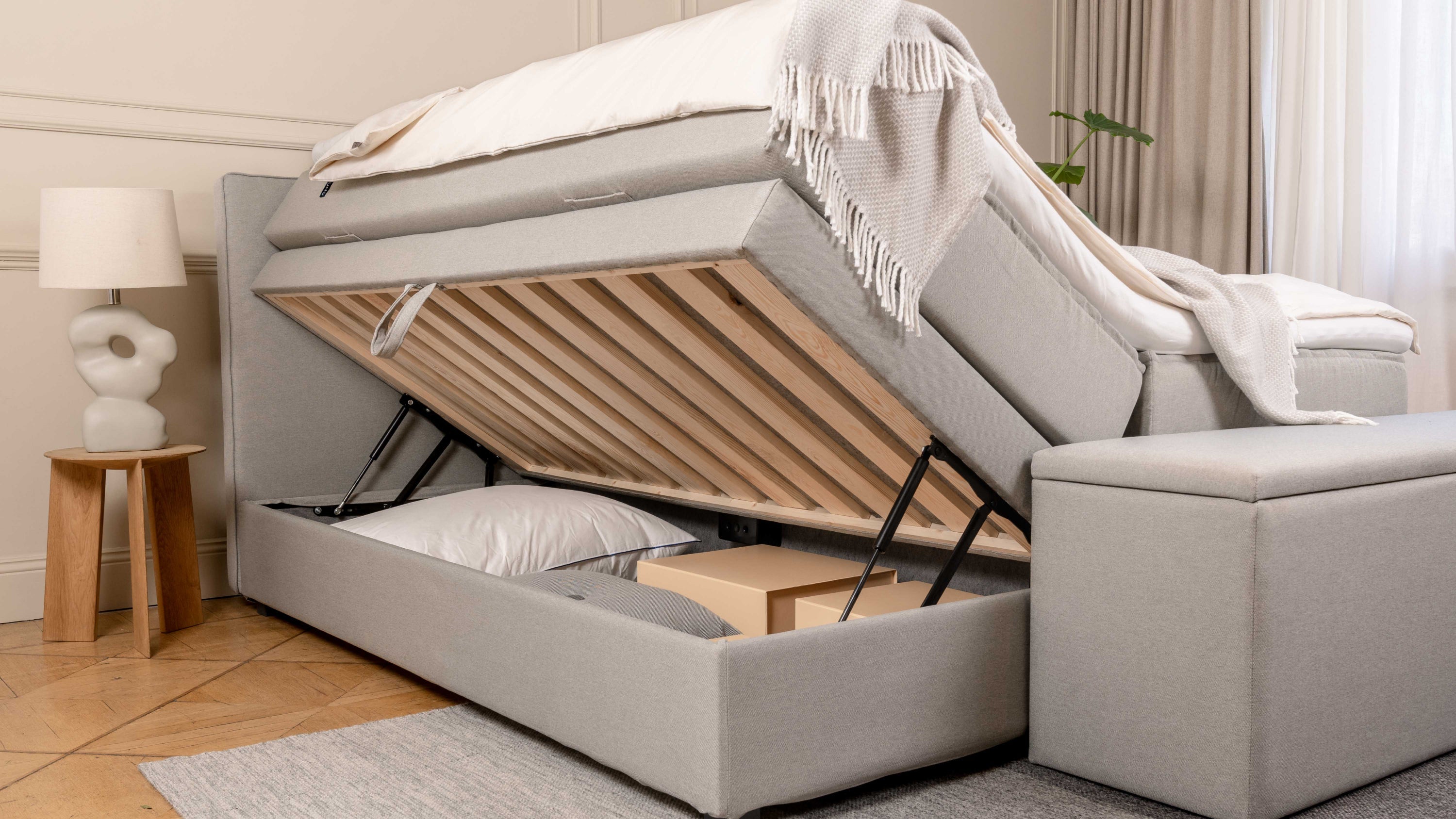 Boxspringbett mit oder ohne Bettkasten