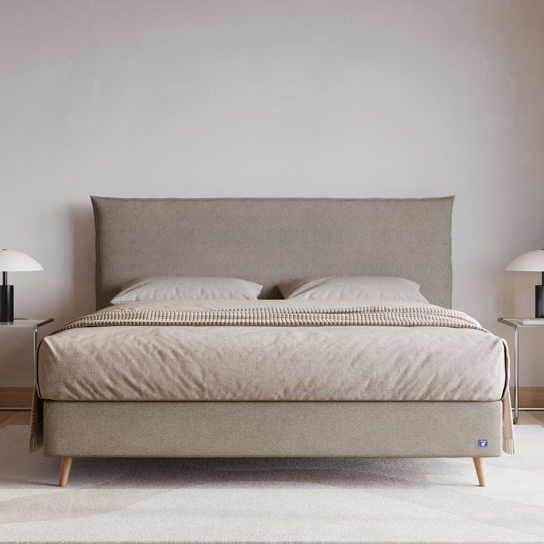 Bruno Boxspringbett mit hohem Schlafkomfort und hochwertigem Aufbau