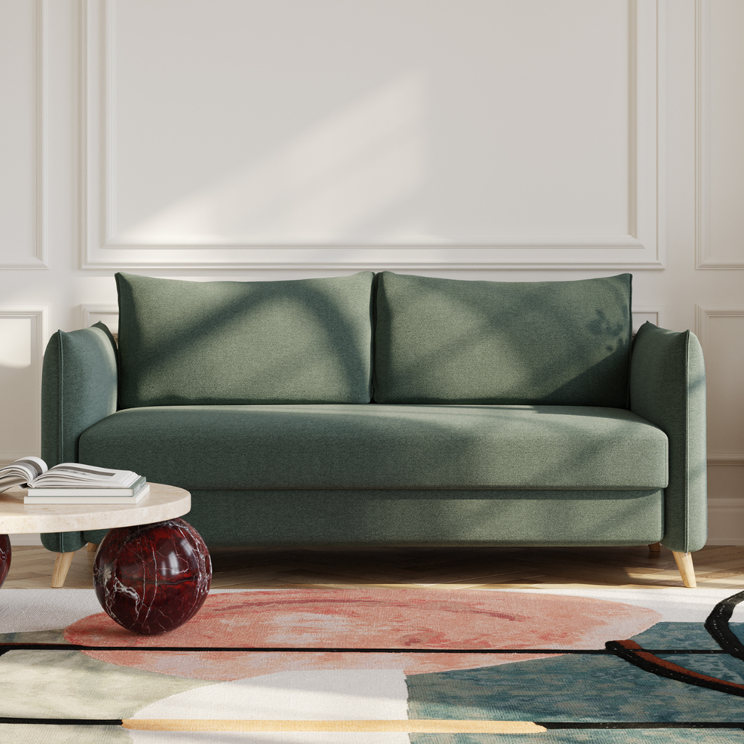 Bruno 3er Schlafsofa für Wohnzimmer und Gäste