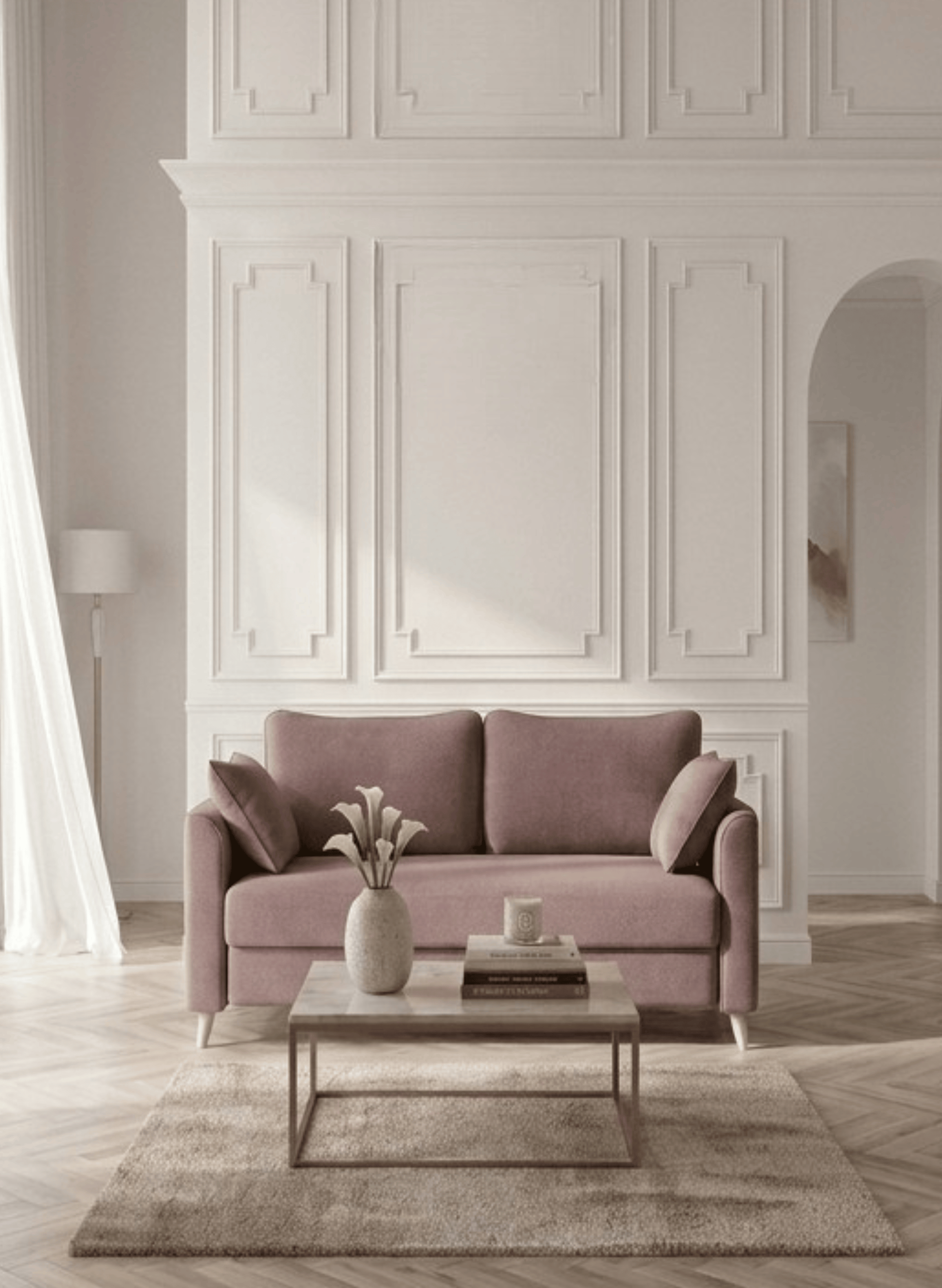 Bruno Schlafsofas; Flow und Pillow Armlehne- Design ohne Kompromisse