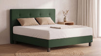Boxspringbett Premium von Bruno – in Grün