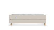 Boxspringbett Premium von Bruno – in Beige, Holzfüße