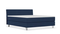 Boxspringbett Premium von Bruno – in Blau, Metallfüße