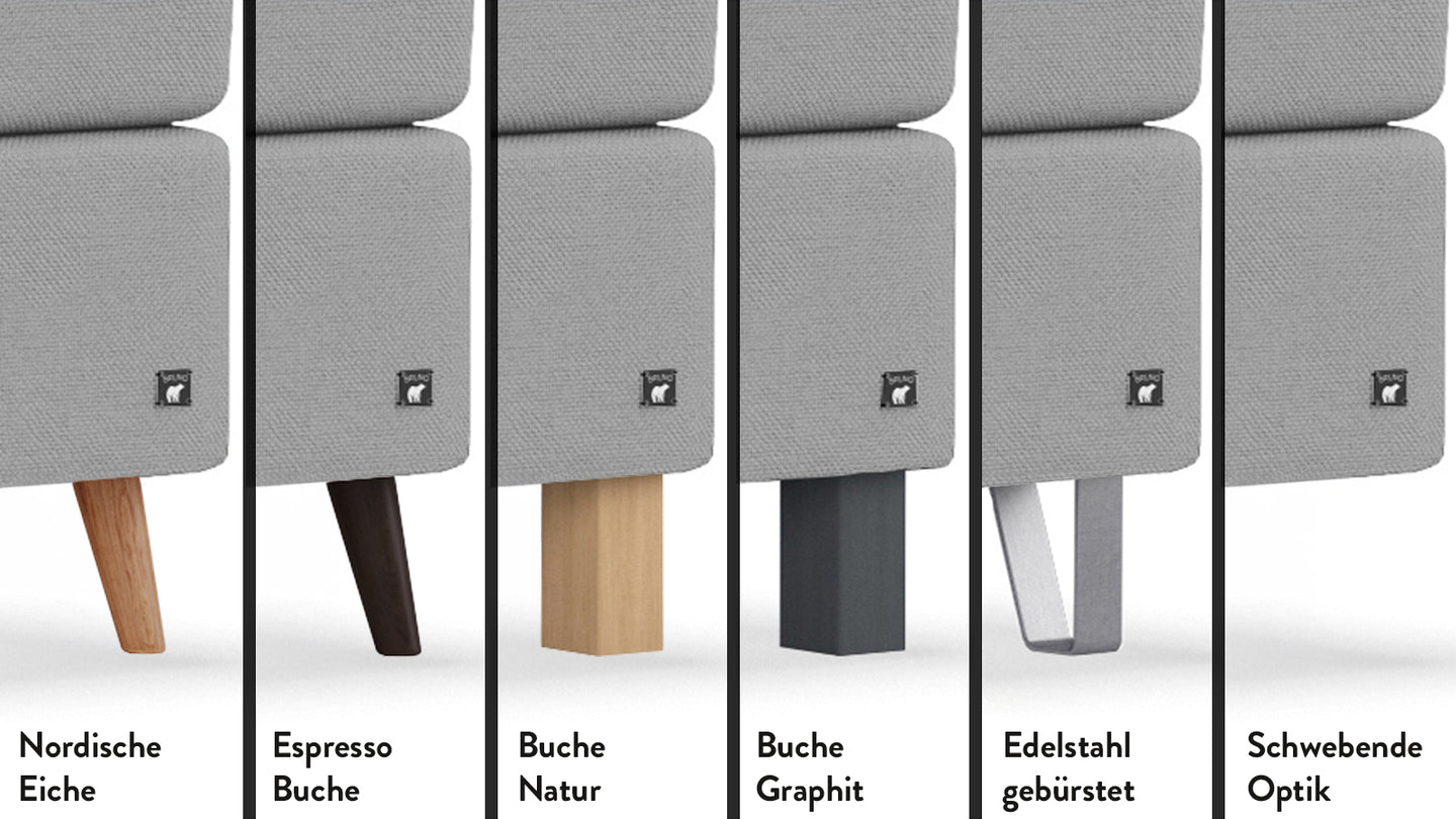 Bettfüße Bruno Premium Boxspringbett