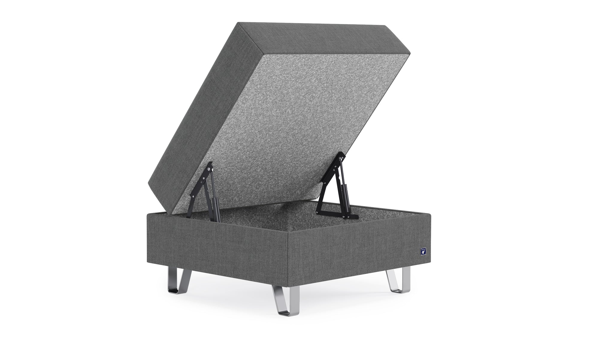 Hocker von Bruno – in Dunkelgrau