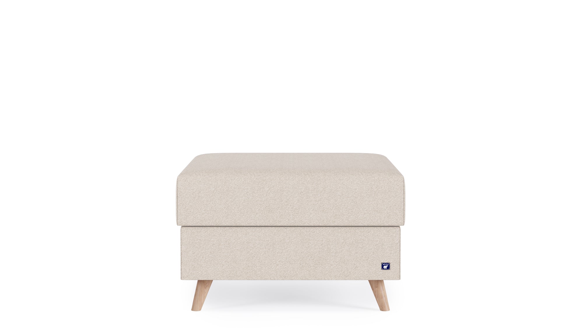 Hocker von Bruno – in glory soft Beige