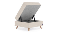 Hocker von Bruno – in glory soft Beige