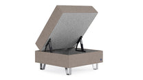 Hocker von Bruno – in Glory Taupe