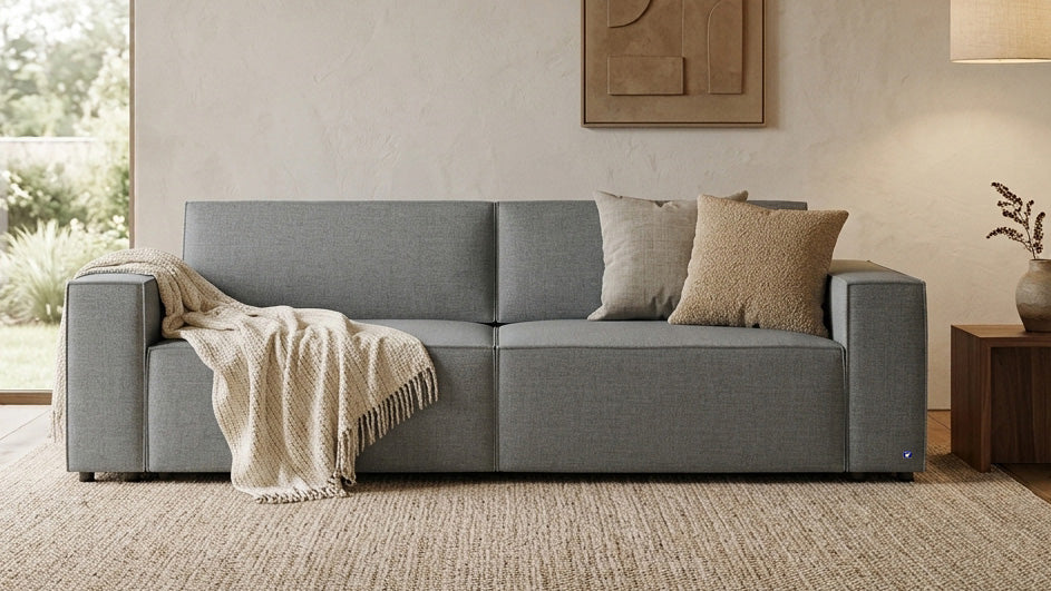 Bruno LOUNGE Schlafsofa und Ecksofa in Dunkelgrau