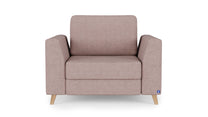 Schlafsessel von Bruno – in Glory Blush, Holzfüße