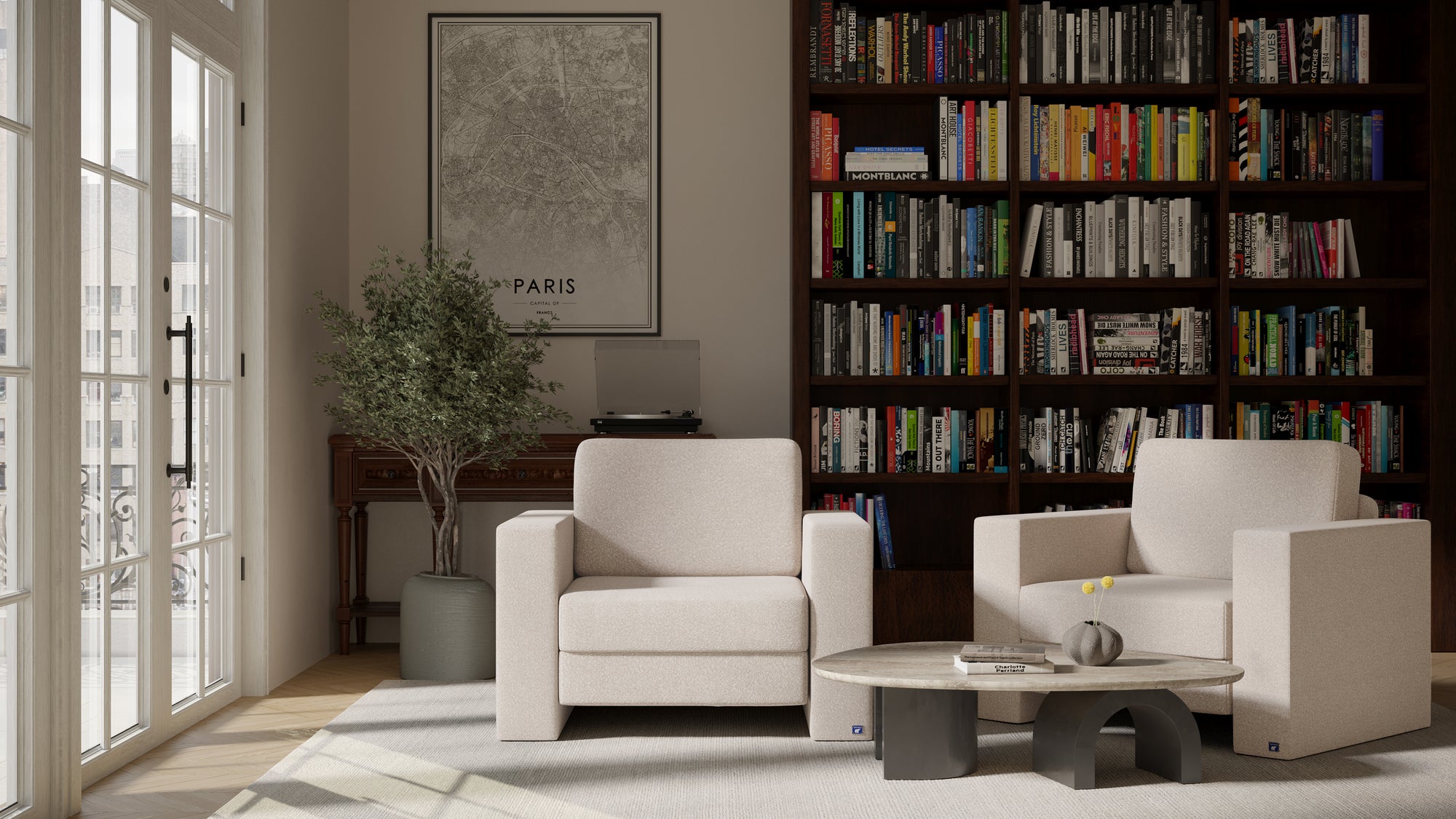 Schlafsessel von Bruno – in Glory Soft Beige