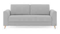 Schlafsofa von Bruno – 160 cm, Holzfüße