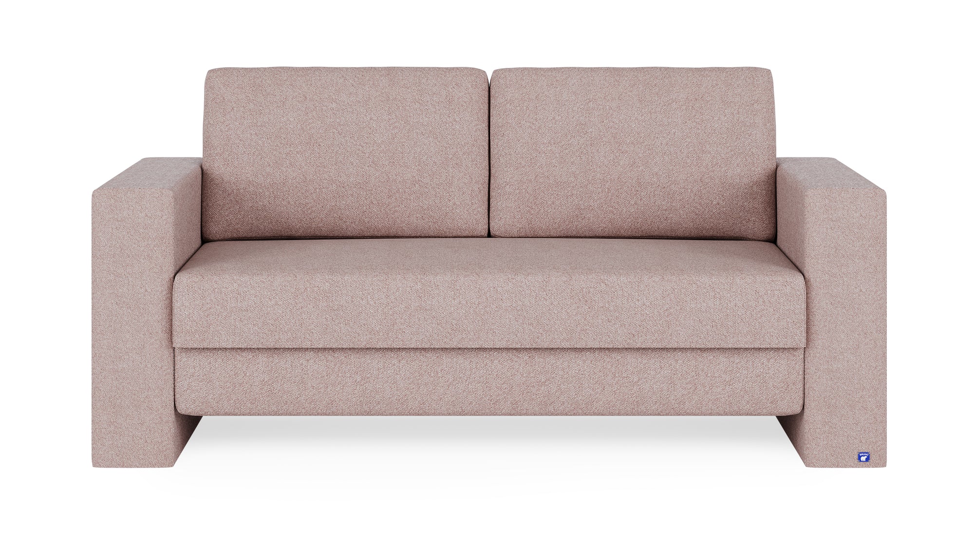 Schlafsofa von Bruno – 140 cm, in Glory Blush