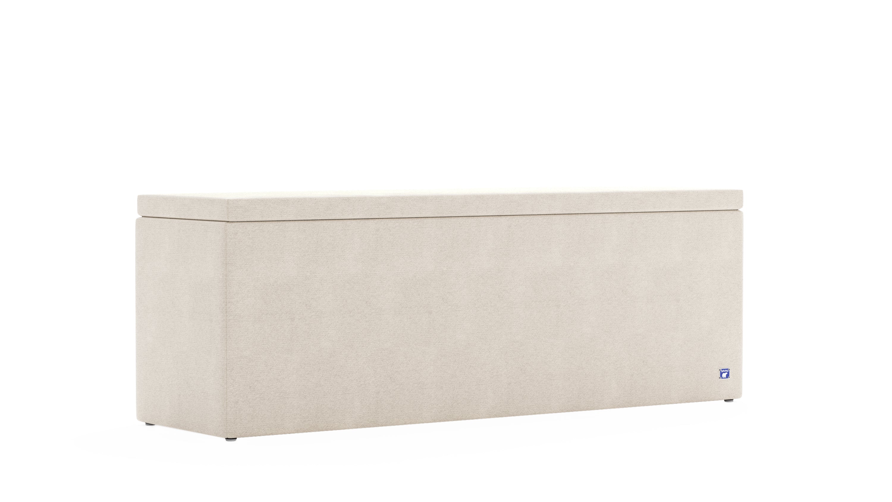 Die praktische Betttruhe in Beige