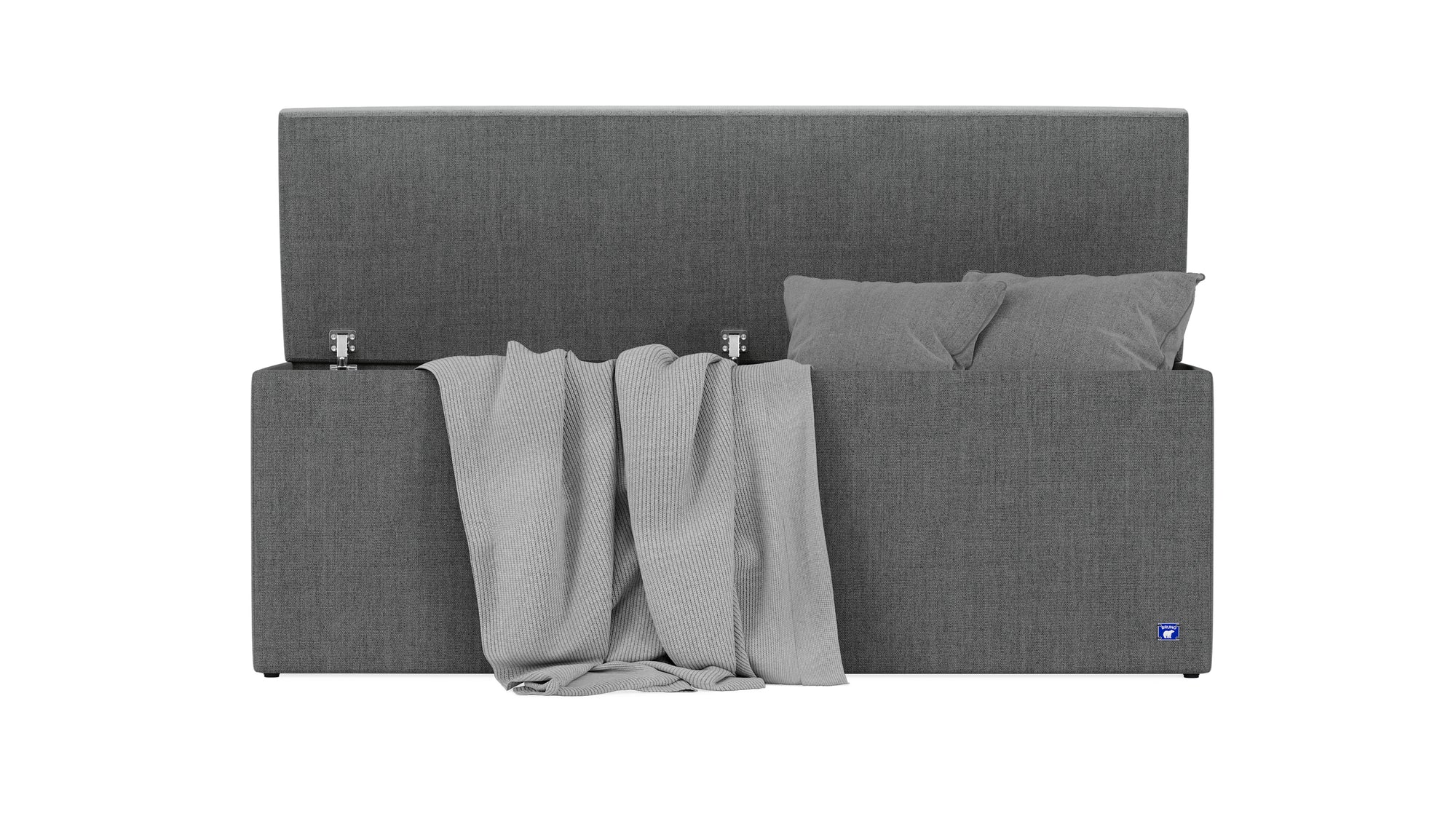 Betttruhe von Bruno – in dunkelgrau