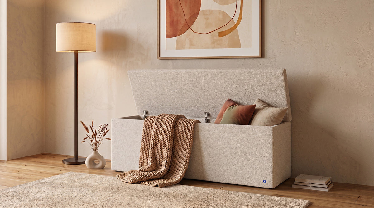 Betttruhe von Bruno – in Glory Soft Beige