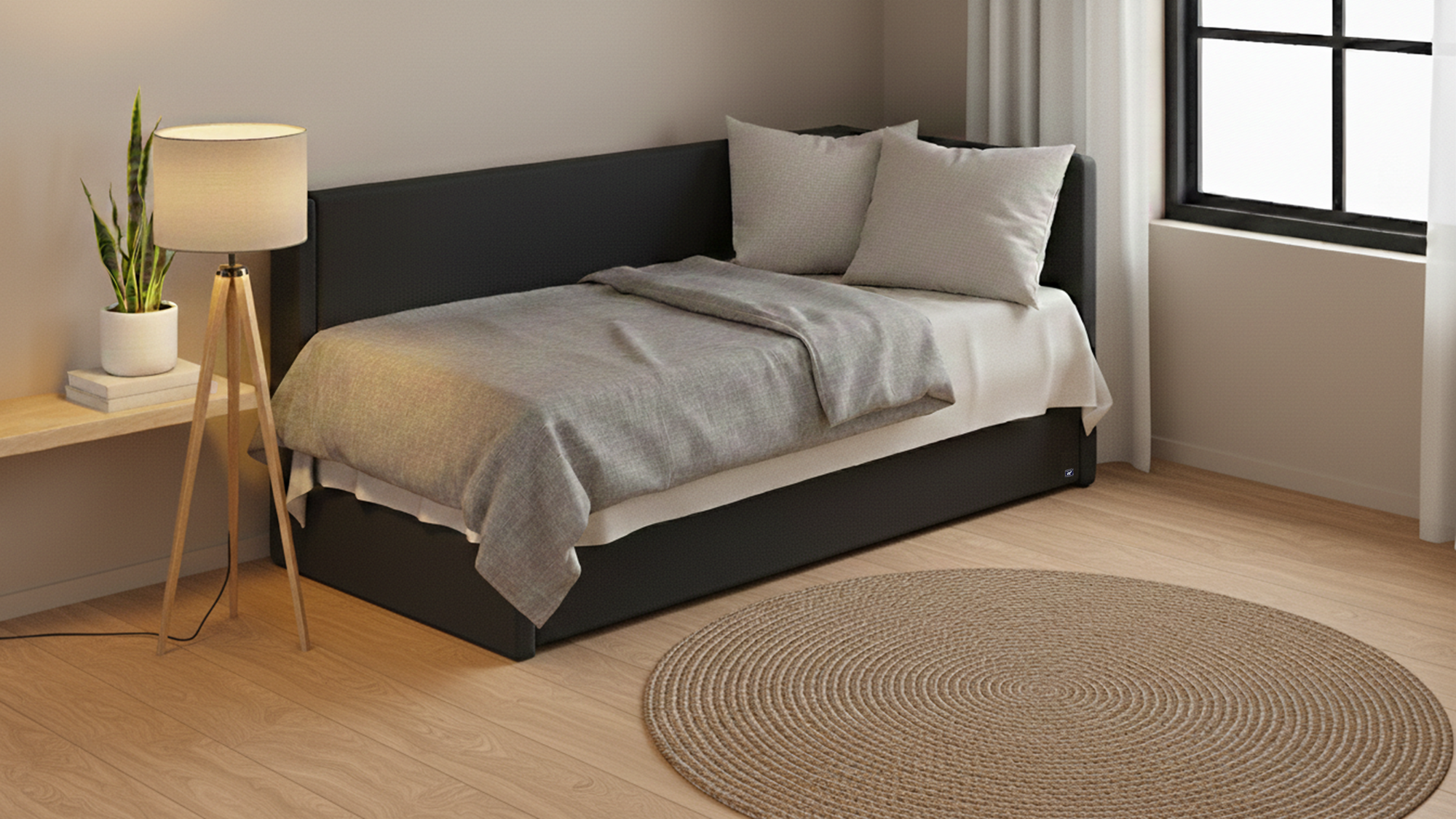 Flexibett von Bruno – in Anthrazit