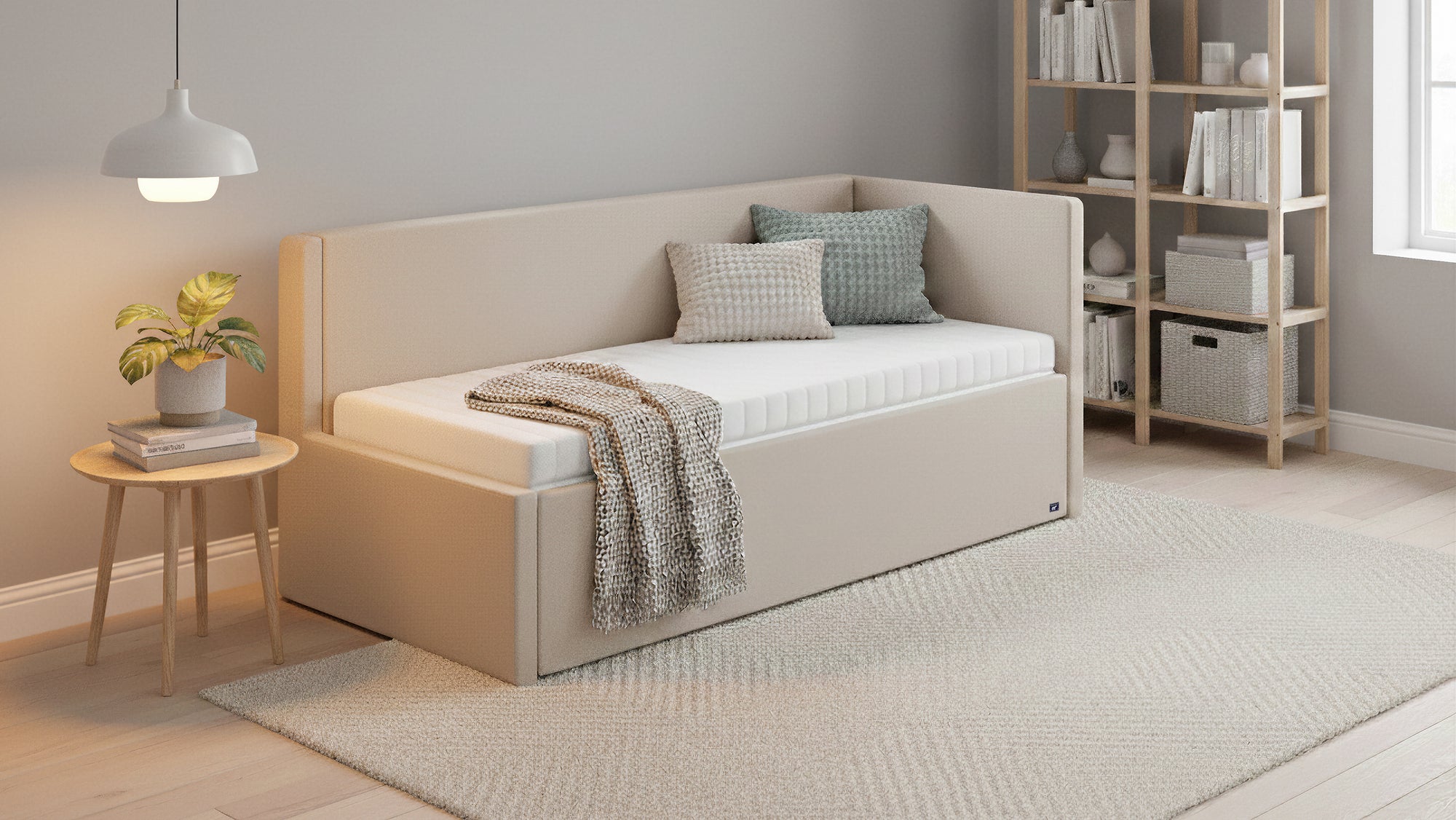 Flexibett von Bruno – in Beige