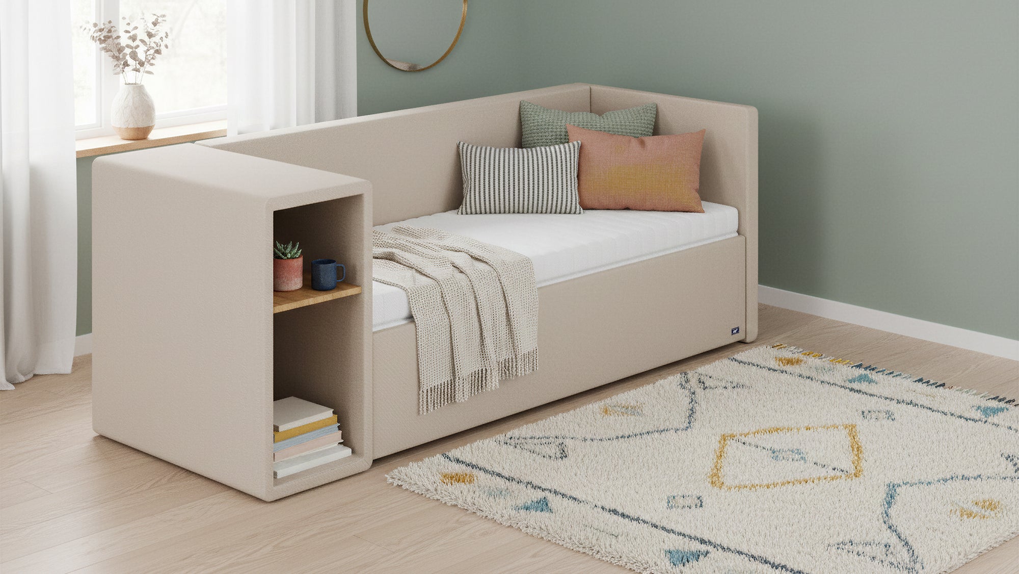 Flexibett von Bruno – in Beige