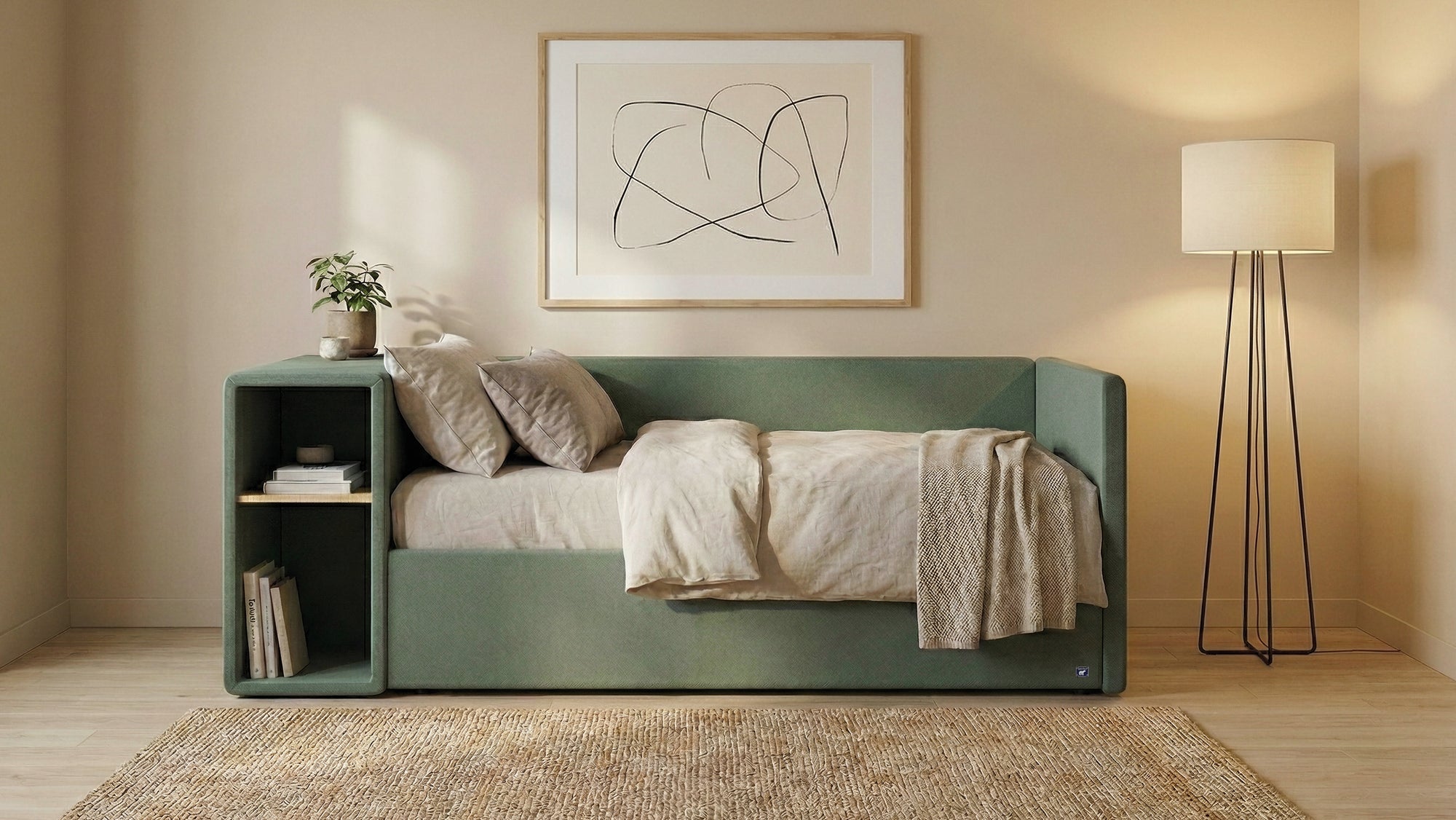 Flexibett von Bruno – in Grün