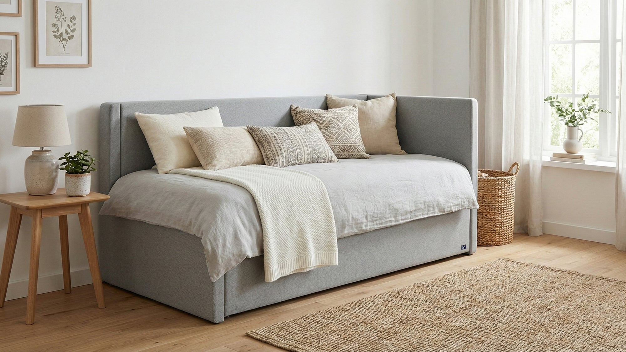 Flexibett von Bruno – in Hellgrau