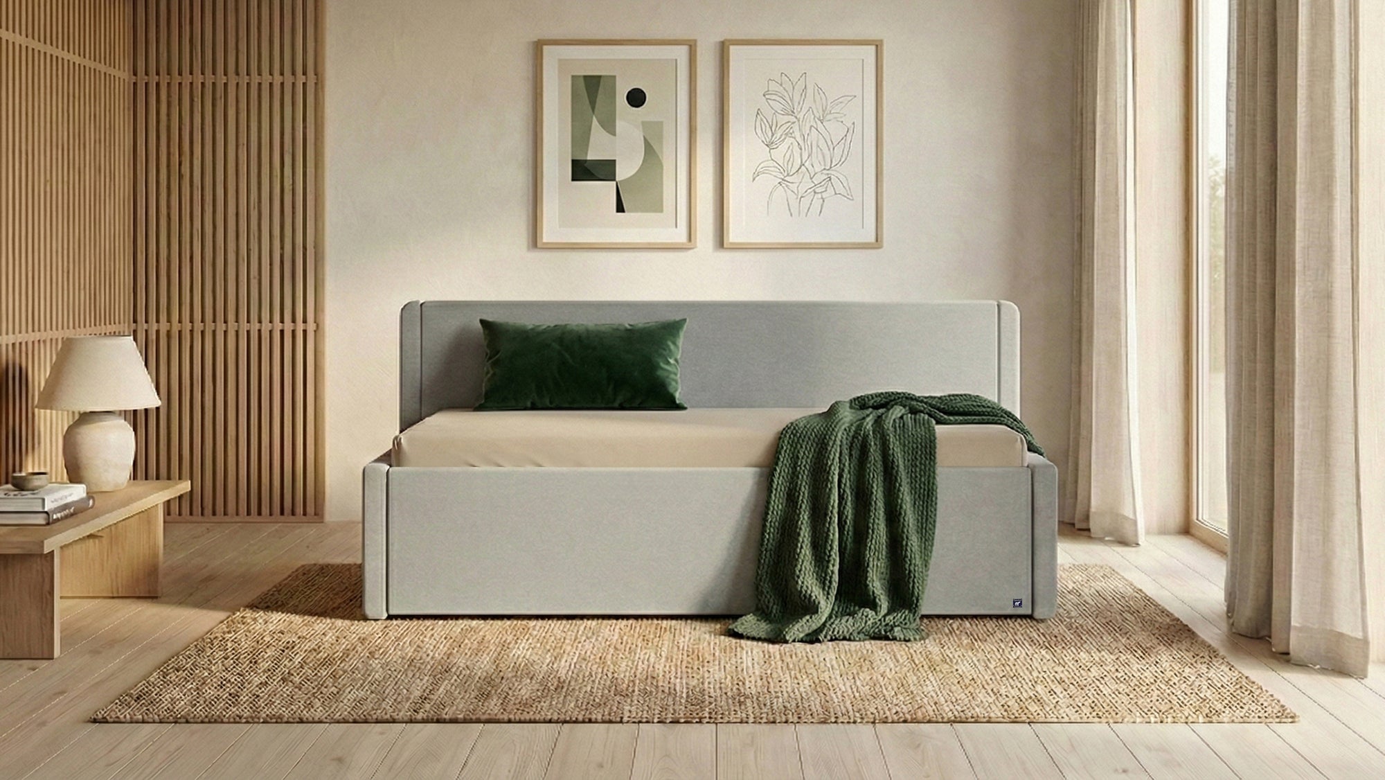 Flexibett von Bruno – in Hellgrau