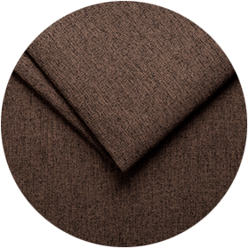 Feiner Webstoff in Braun - Möbelstoffe von Bruno