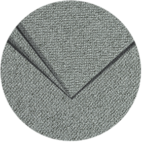 Glory Premium Strukturstoff in Silber Grey / Grau - Möbelstoffe von Bruno