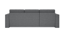 Schlafsofa von Bruno – 140 cm, in Dunkelgrau