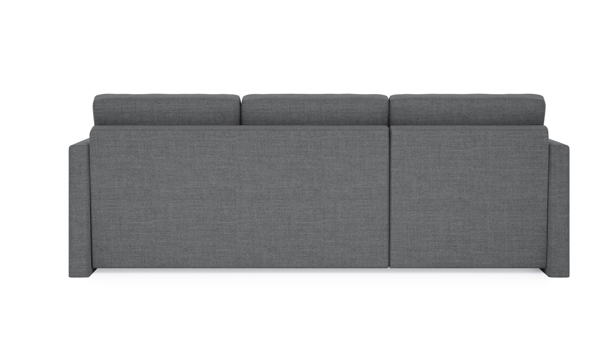 Schlafsofa von Bruno – 140 cm, in Dunkelgrau