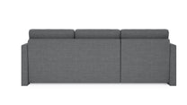 Schlafsofa von Bruno – 140 cm, in Dunkelgrau
