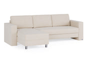 Schlafsofa von Bruno – 140 cm, in Glory Soft Beige