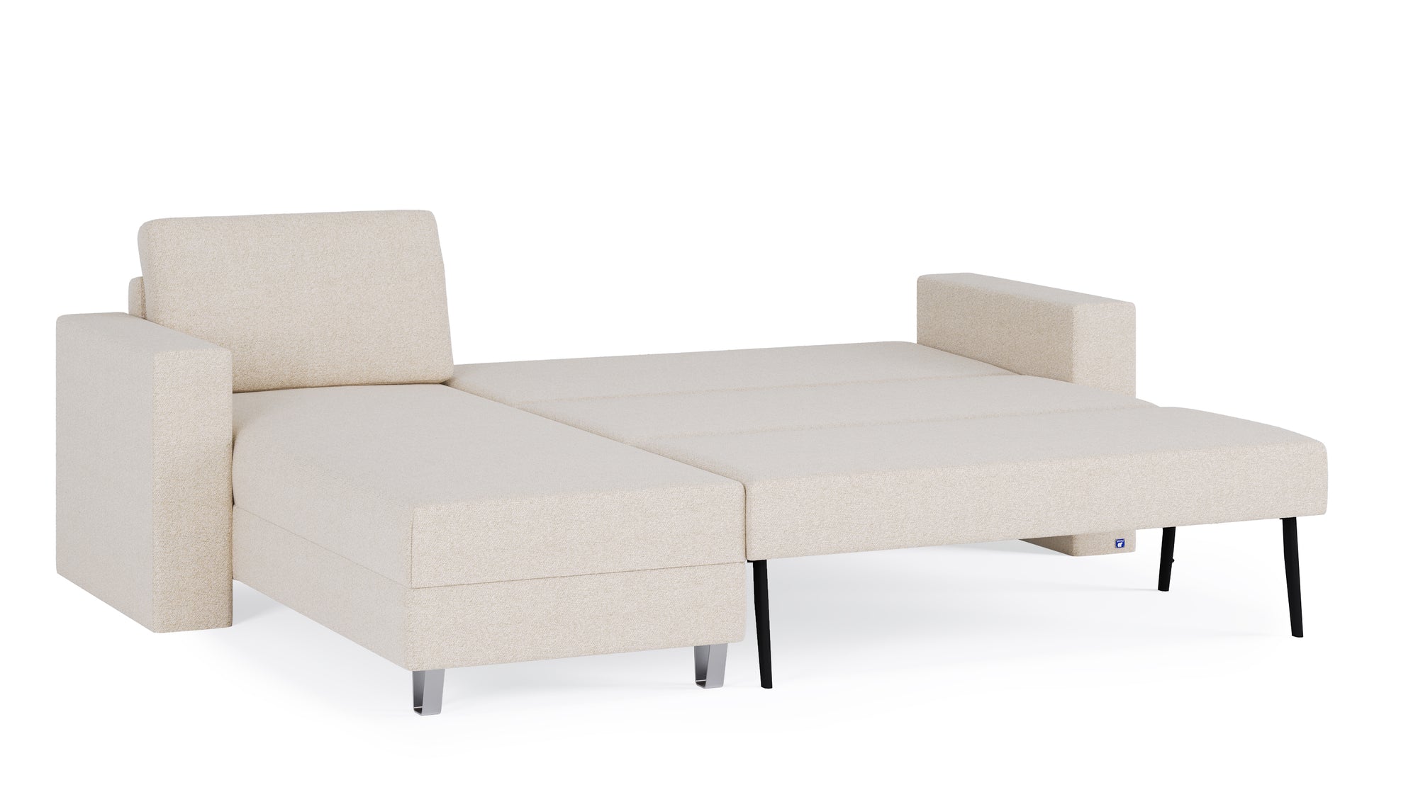 Schlafsofa von Bruno – 140 cm, in Glory Soft Beige