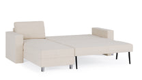 Schlafsofa von Bruno – 140 cm, in Glory Soft Beige