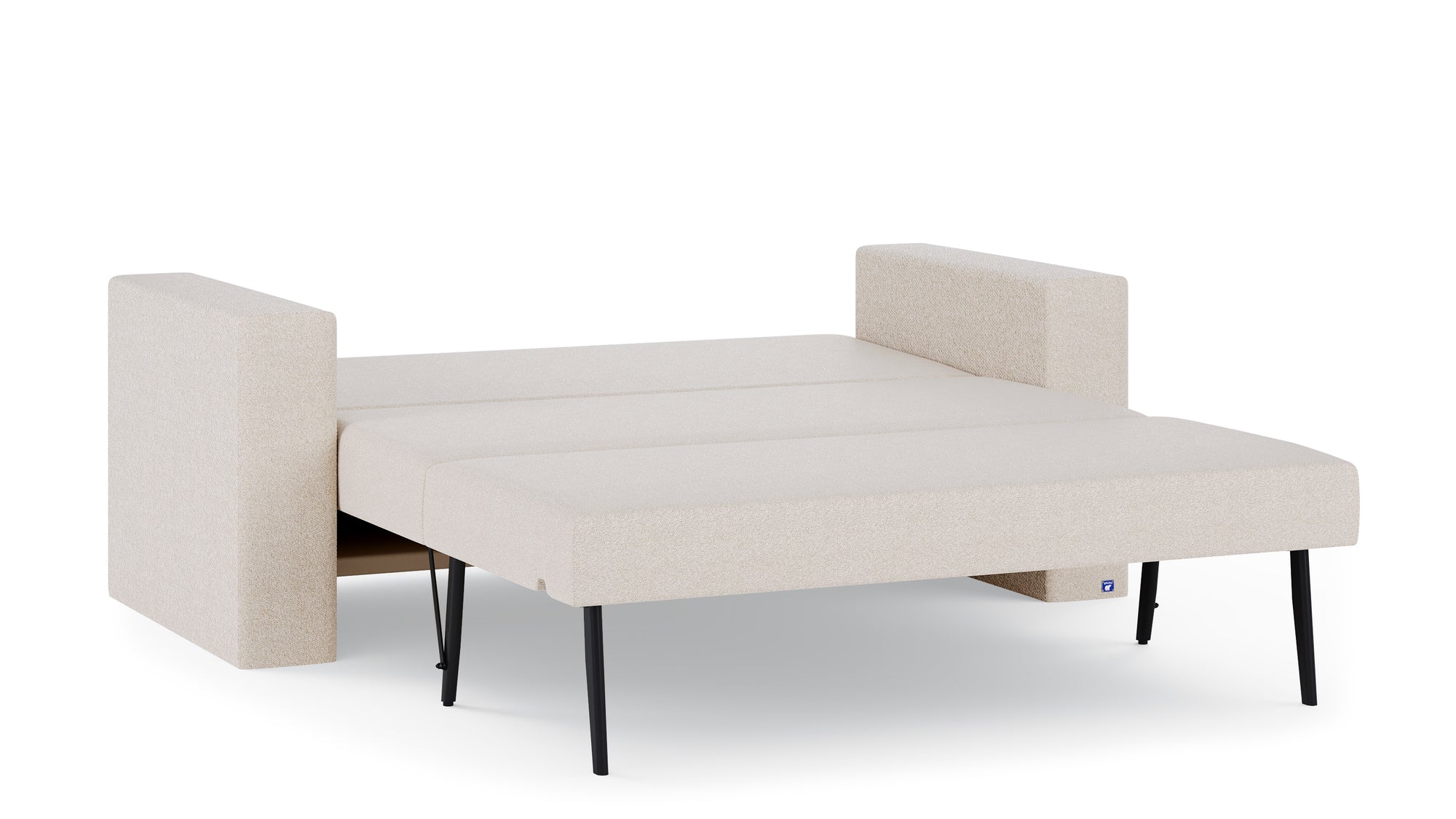 Schlafsofa von Bruno – 140 cm, in Glory Soft Beige