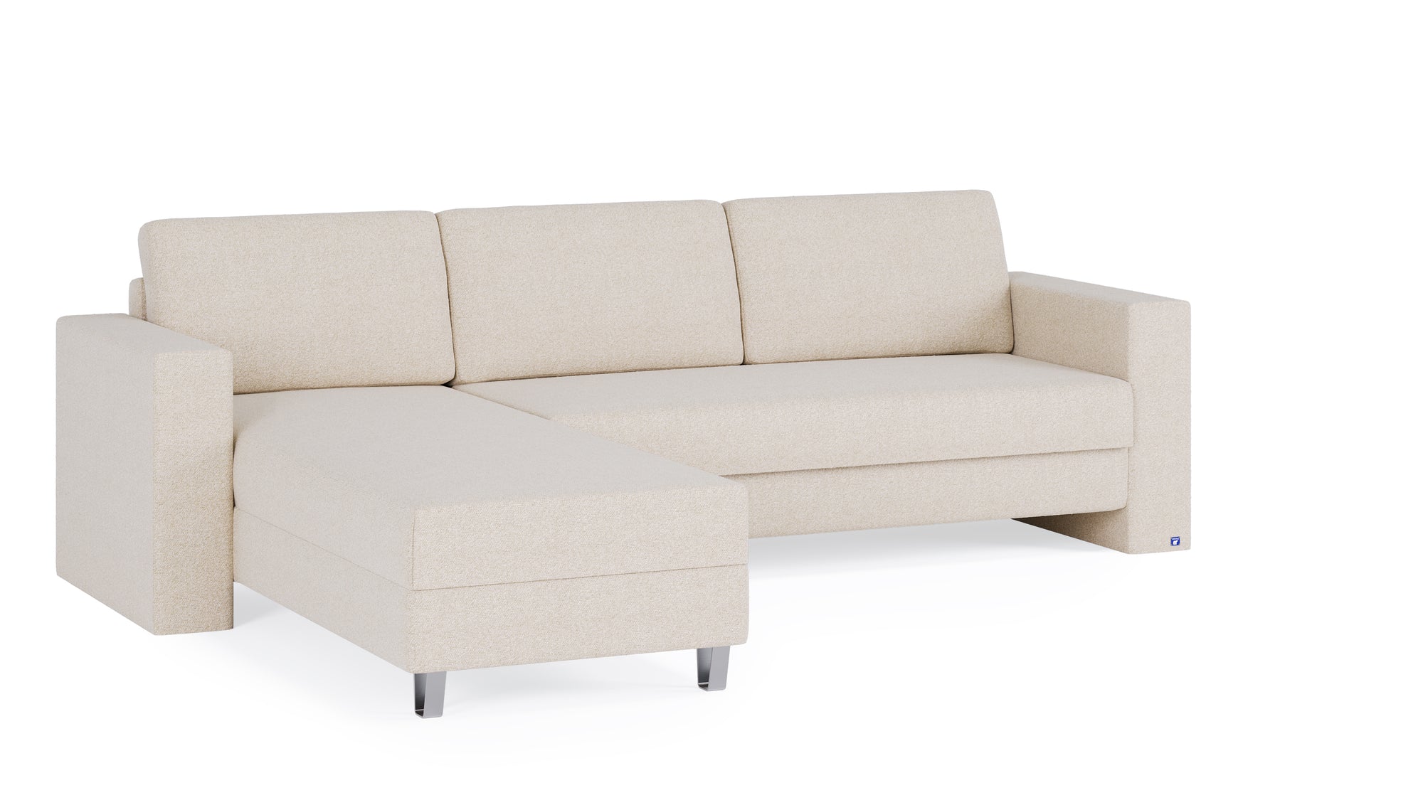 Schlafsofa von Bruno – 160 cm, in Glory Soft Beige