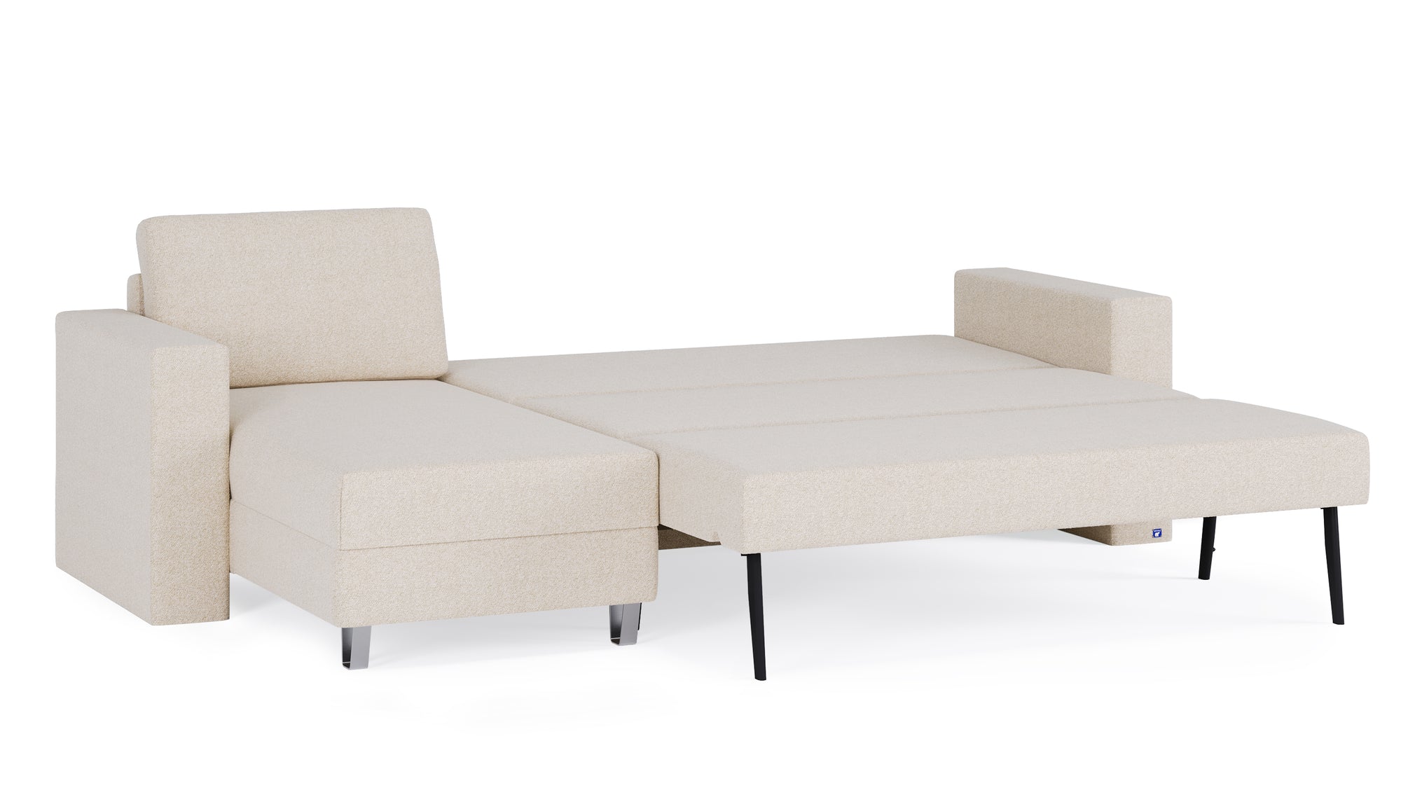 Schlafsofa von Bruno – 160 cm, in Glory Soft Beige