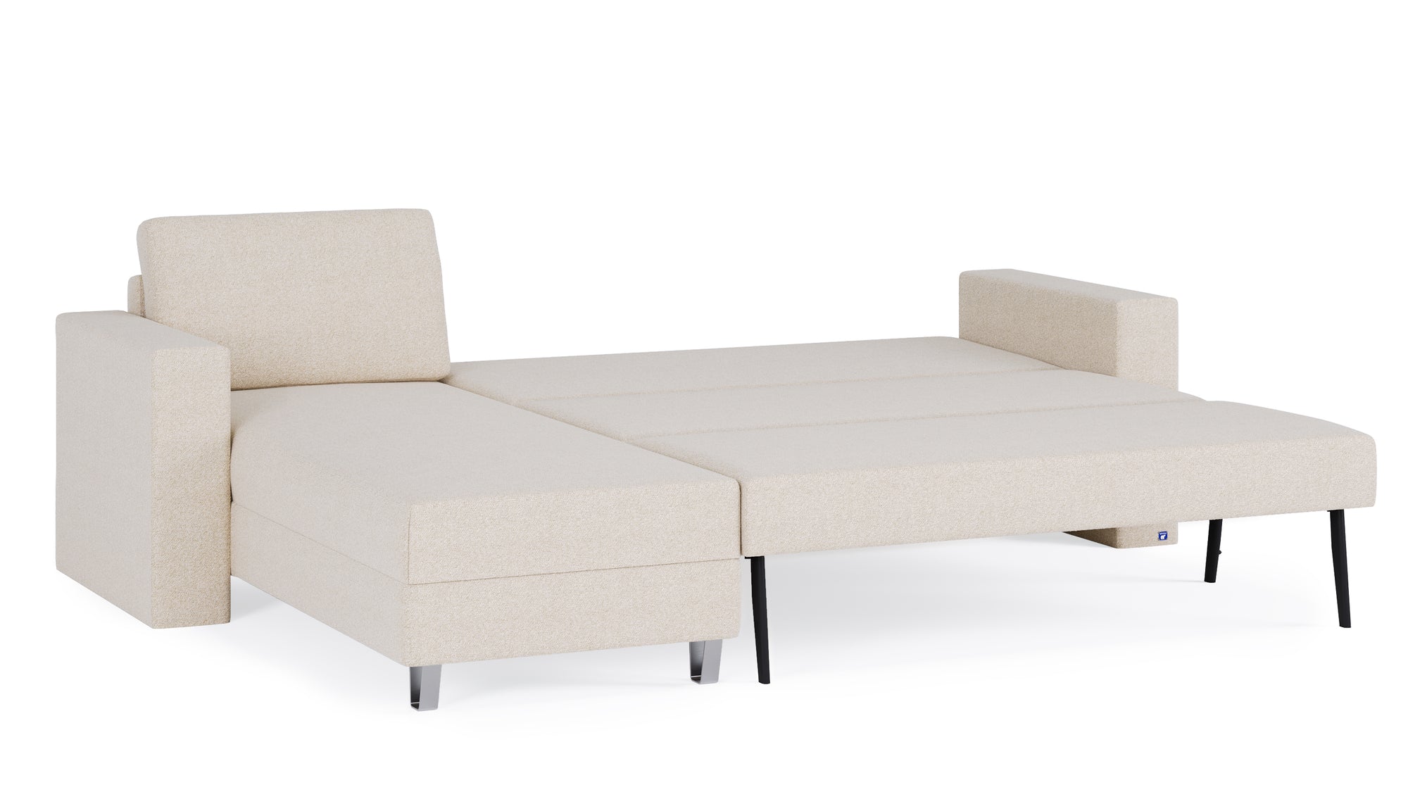 Schlafsofa von Bruno – 160 cm, in Glory Soft Beige