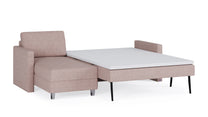 Schlafsofa von Bruno – 140 cm, in Glory Blush
