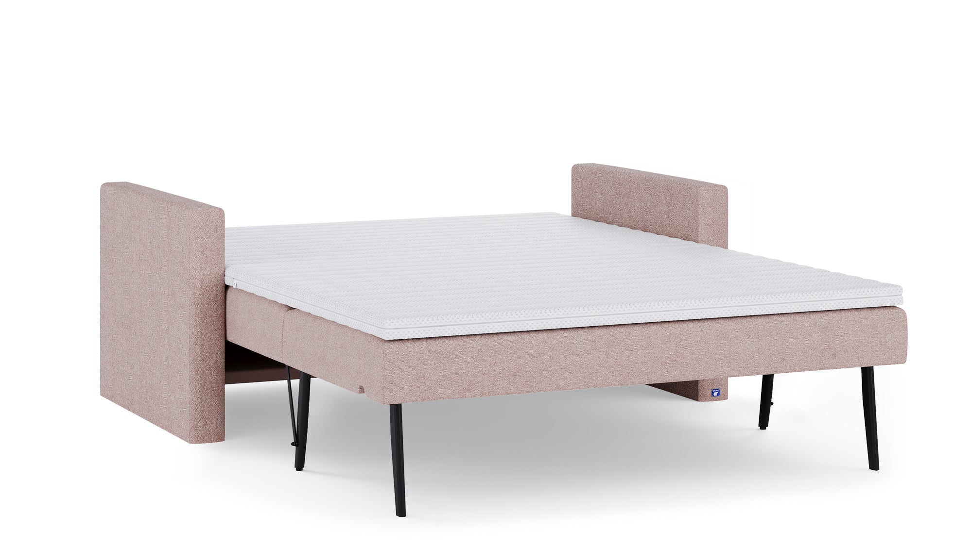 Schlafsofa von Bruno – 140 cm, in Glory Blush