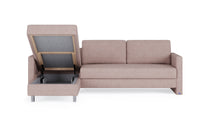 Schlafsofa von Bruno – 160 cm, in Glory Blush