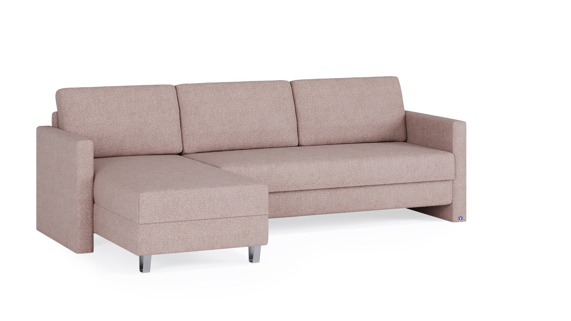 Schlafsofa von Bruno – 160 cm, in Glory Blush