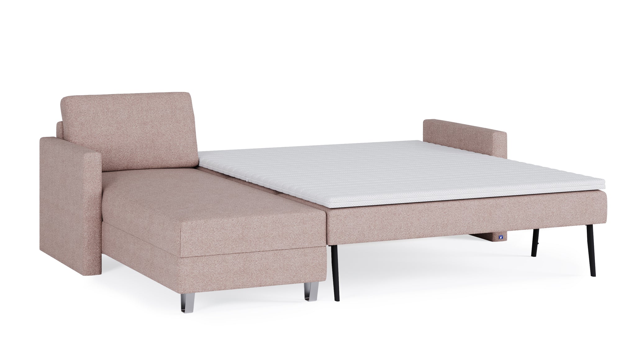 Schlafsofa von Bruno – 160 cm, in Glory Blush