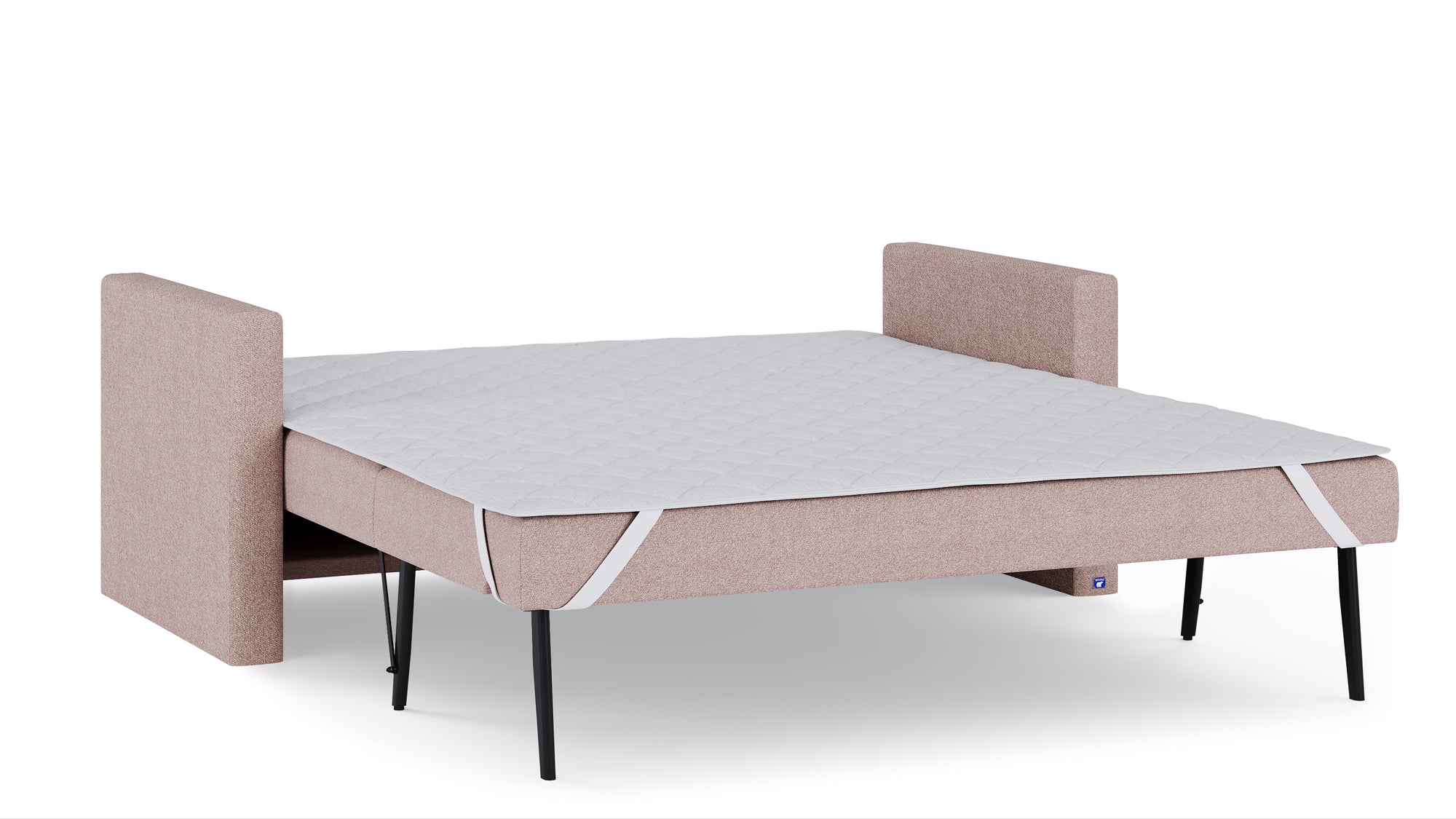 Schlafsofa von Bruno – 160 cm, in Glory Blush