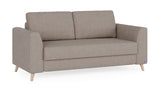 Bruno Schlafsofa in Glory Taupe