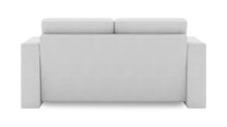 Schlafsofa von Bruno – 140 cm, in Hellgrau