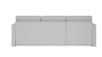 Schlafsofa von Bruno – 140 cm, in Hellgrau