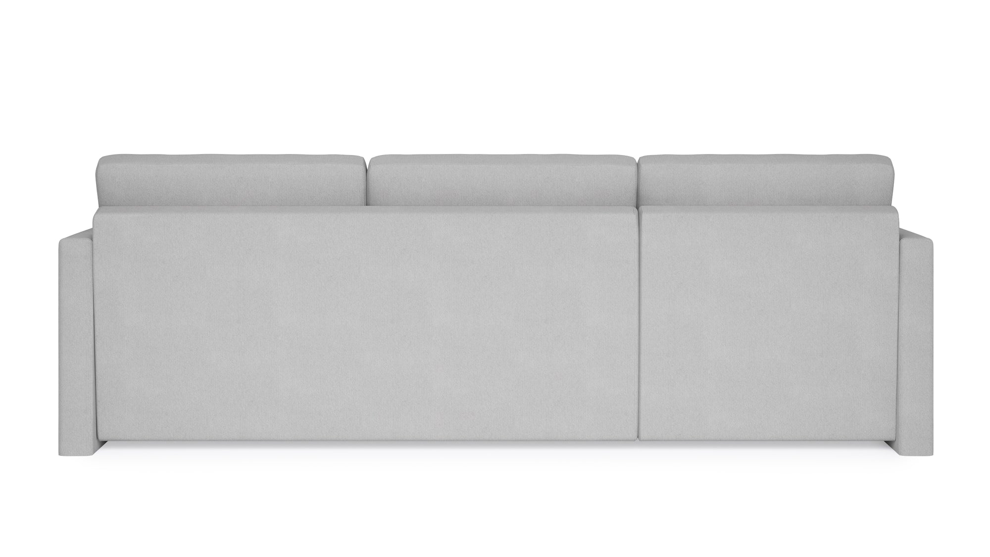 Schlafsofa von Bruno – 160 cm, in Hellgrau