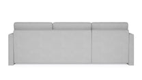 Schlafsofa von Bruno – 160 cm, in Hellgrau