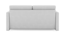 Schlafsofa von Bruno – 160 cm, in Hellgrau